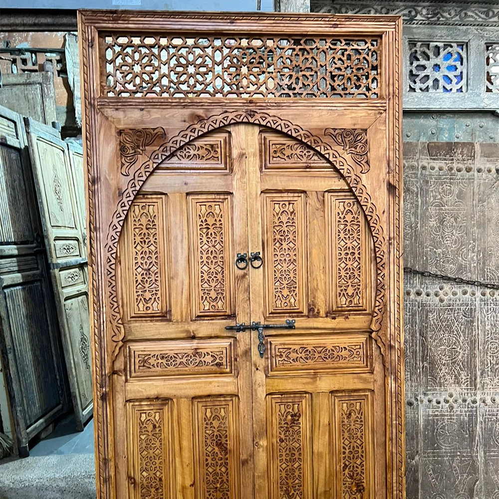 Carved Moroccan door