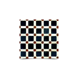 Elegant Moroccan Black Mosaic Tiles - Premium Zellige Collection