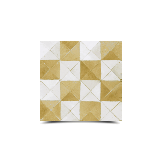 Moroccan Mosaic Tiles White & Beige - Geometric Design