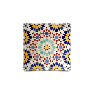 Moroccan Mosaic Tiles Multi Color - Intricate Floral & Geometric Designs.