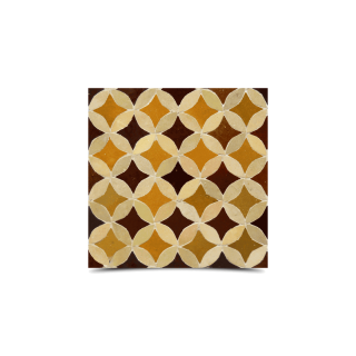 Moroccan Mosaic Tiles: Earthy Beige, Yellow & Brown Mix
