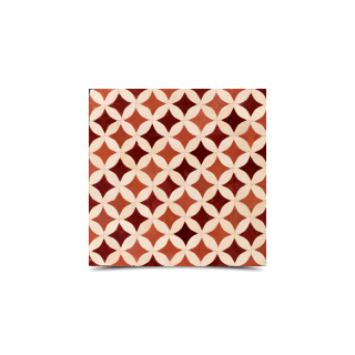 Moroccan Mosaic Red Color Geometric Tiles - Elegant and Durable