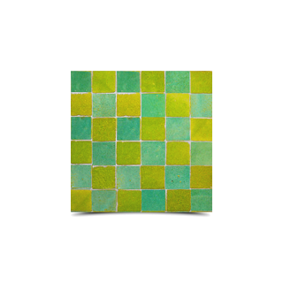 Moroccan Lime Green Hexagonal Mosaic Tiles - Durable and Stylish