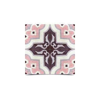 Moroccan Cement Purple Floral Tiles - High-Quality Designs