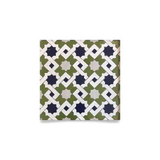 Moroccan Mosaic Patterns 14 Glazed Tile - High-Quality and Water-Resistant