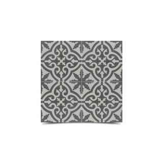 Moroccan Cement Pattern Gray Floor & Wall Tiles
