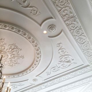 Moroccan Plaster Ceiling 028 - Handmade Gypsum Design