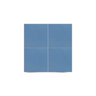 Moroccan Blue Cement Tile | Handcrafted Zellige Collection