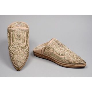 Chic Moroccan Leather Slippers for Home Relaxation