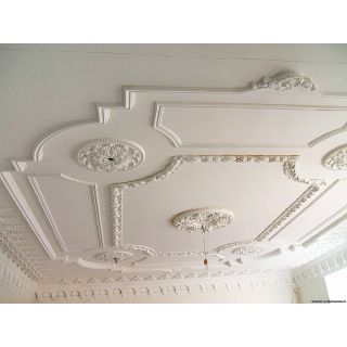 Moroccan Handmade Gypsum Plaster Ceiling - Premium Crafted