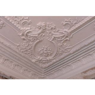 Luxurious Moroccan Gypsum Plaster Arch - Handcrafted Ceiling Art