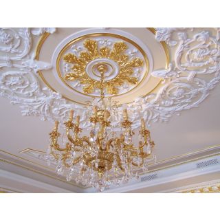 Elegant Moroccan Handmade Gypsum Plaster Ceiling