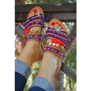 Boho Sandals 051 - Trendy and Versatile Statement Sandals