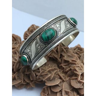 Moroccan Tuareg Silver Bracelet | Handcrafted Cultural Accessory