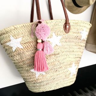 Eco-Friendly Moroccan Straw Handbag | Handcrafted Berber Women