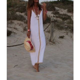 Moroccan Kaftan Inspired Silky Beach Cover Up