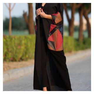 Moroccan Embroidered Kaftan Dress for Bohemian Elegance