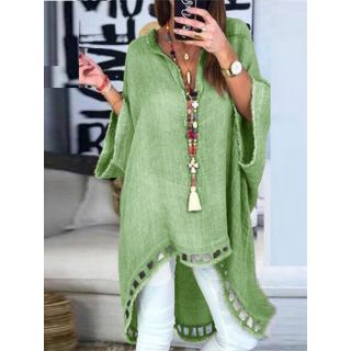 Handcrafted Moroccan Embroidered Kaftan Dress