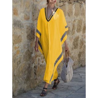 Exquisite Moroccan Caftan Dress 094 with Stylish Embroidery