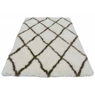 Luxurious Handwoven Beni Ourain Rug with Geometric Diamond Pattern