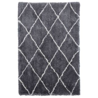 Handwoven Moroccan Beni Ourain Rug | Geometric Diamond Pattern