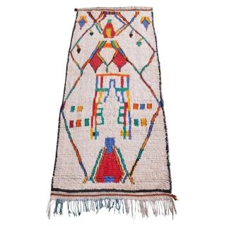 Moroccan Wool Berber Area Rug - Handwoven Premium Quality