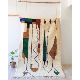 Handwoven Moroccan Berber Rugs | Intricate Tribal Designs