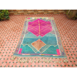 Handwoven Moroccan Berber Rug - Bespoke Elegance