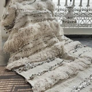 Luxurious Handcrafted Moroccan Wool Blanket