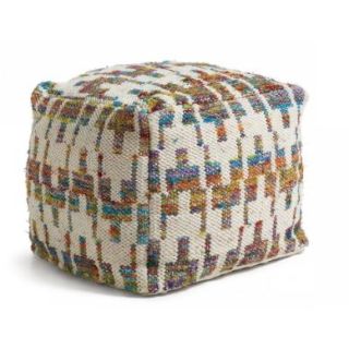 Moroccan Handmade Carpet Pouf - Exotic Home Decor Piece