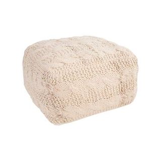 Hand-Woven Moroccan Berber Luxury Pouf
