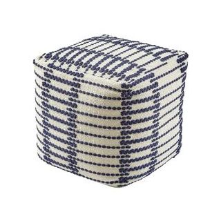 Moroccan Carpet Pouf - Handmade Square Luxury Seating