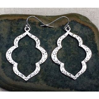 Tuareg Berber Geometric Earrings | Handcrafted Moroccan Style