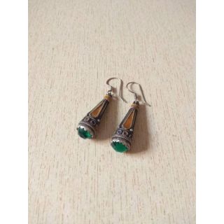 Moroccan Geometric Tuareg Berber Artisan Earrings