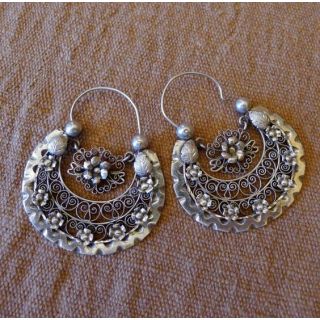 Moroccan Tuareg Berber Handcrafted Geometric Earrings