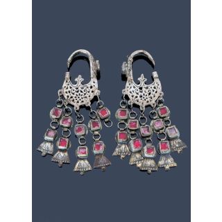 Berber Geometric Earrings | Moroccan Artistry & Elegance