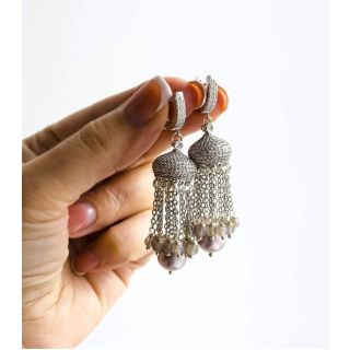 Handcrafted Moroccan Tuareg Berber Earrings - Ethnic Design