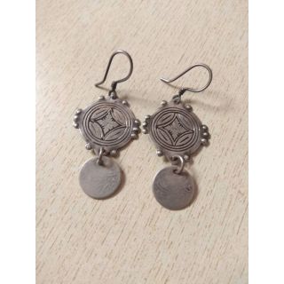 Handcrafted Moroccan Berber Earrings - Intricate Geometric Designs