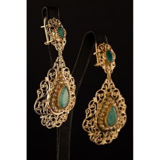 Exquisite Moroccan Tuareg Berber Geometric Earrings