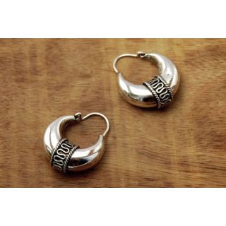 Moroccan Tuareg Berber Geometric Earrings Elegantly Handcrafted