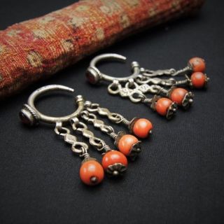 Moroccan Tuareg Berber Geometric Handcrafted Earrings