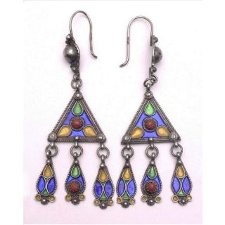 Captivating Moroccan-Inspired Geometric Earrings