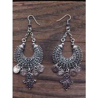 Moroccan Tuareg Berber Handcrafted Geometric Earrings