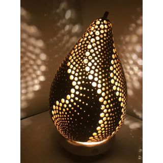 Moroccan Silver Metal Handmade Floor Lamp - Elegant Vintage Lighting