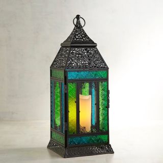 Moroccan Silver Handcrafted Floor Lamp - Vintage Charm & Timeless Elegance