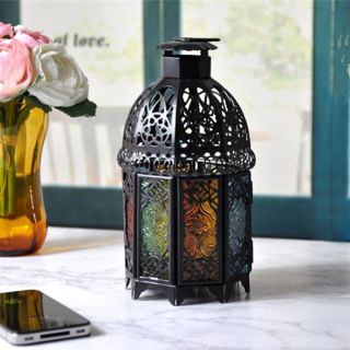 Captivating Moroccan Vintage Silver Floor Lamp