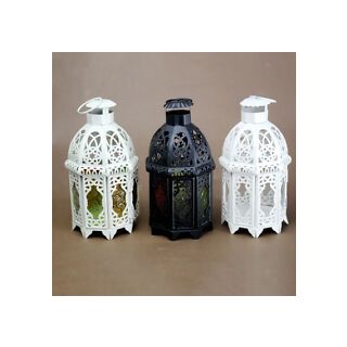 Moroccan Silver Handcrafted Pendant Floor Lamps - Vintage Charm