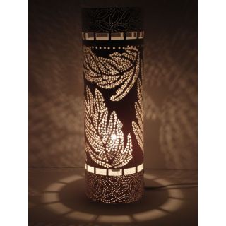 Moroccan Silver Metal Pendant Floor Lamps | Handmade Vintage Design