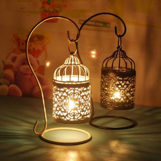 Moroccan Silver Metal Pendant Floor Lamps - Handcrafted Charm