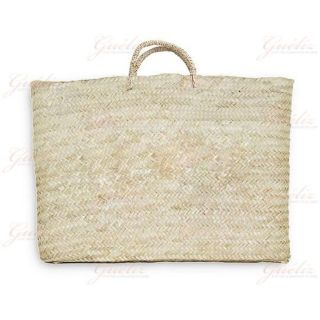 French Market Basket - Handcrafted Ethical Eco-Friendly Woven Tote